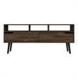 Pemberly Row TV Stand for TVs up to 60 in Dark Walnut Finish