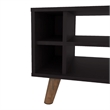 Pemberly Row Coffee Table with Open Storage Engineered Wood in Wengue