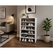 Pemberly Row Shoe Rack with Multiple Shelves in Engineered Wood