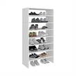 Pemberly Row 54.3 Inch Multi-Tier Shoe Rack in Engineered Wood