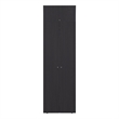 Pemberly Row Contemporary Minimalist Wardrobe for Bedrooms in Wenge