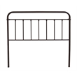 Pemberly Row King Bed with Bolt-On Metal Frame in Oiled Bronze