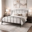 Pemberly Row Full Bed with Standard Bolt-On Frame in Black Walnut