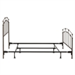 Pemberly Row Queen Bed with Standard Bolt-On Frame in Black Walnut