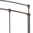 Pemberly Row Queen Bed with Standard Bolt-On Frame in Black Walnut