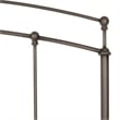 Pemberly Row Twin Bed with Standard Bolt-On Frame in Black Walnut