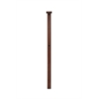Pemberly Row Twin Size Slatted Solid Hardwood Headboard in Merlot