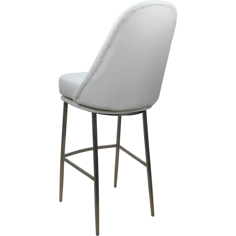 Pemberly Row Swivel Return Bar Stool 30