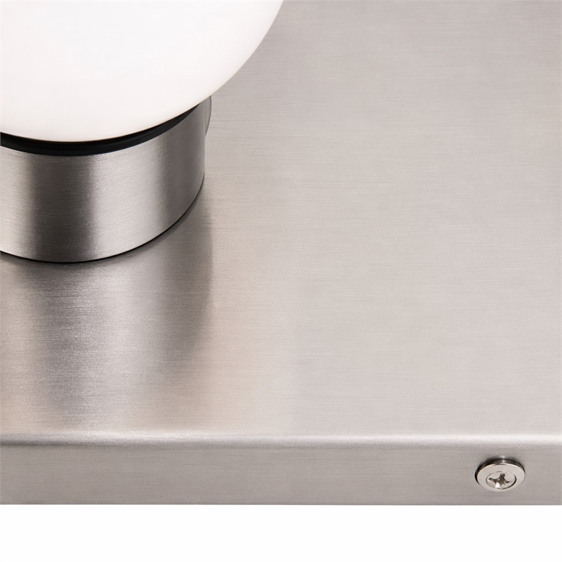 Pemberly Row 3-Light Vanity Light in Satin Nickel with Steel Frame