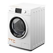 Pemberly Row 2.7 cu. ft. Stackable Front Load Washing Machine in White