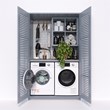 Pemberly Row 2.7 cu. ft. Stackable Front Load Washing Machine in White