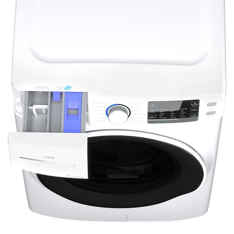 Pemberly Row 4.5 cu. ft. Large Capacity Front Load Washing Machine in White