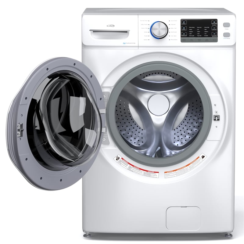 Pemberly Row 4.5 cu. ft. Large Capacity Front Load Washing Machine in White