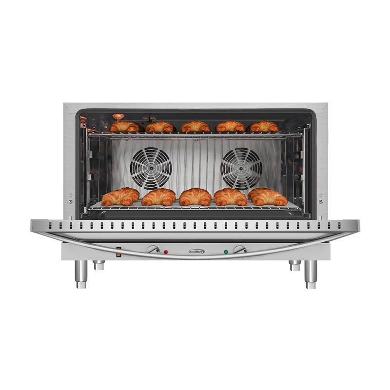 Pemberly Row Full-Size Pan Countertop Convection Oven with 4 Racks
