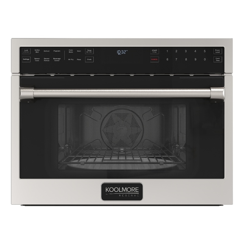 Pemberly Row 24 in. Built-In Microwave Convection Oven with Air Fry