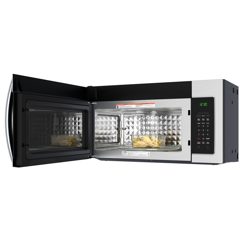Pemberly Row 30 in. 1.5 cu.ft Over-the-Range Convection Microwave in Black