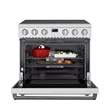 Pemberly Row 36 in. Professional Electric Range in Stainless-Steel