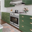 Pemberly Row 36 in. Professional Electric Range in Stainless-Steel