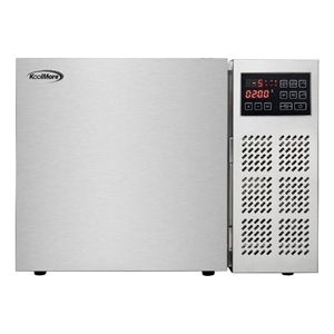 Pemberly Row 25&quot 3-Pan Countertop Blast Chiller in Stainless-Steel Silver