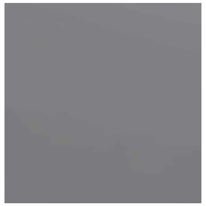 Pemberly Row Square MDF Floating Wall Shelf Set of 2 in Gray