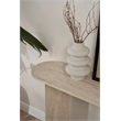 Pemberly Row Sideboard in Travertine Finish with Durable Particle Board