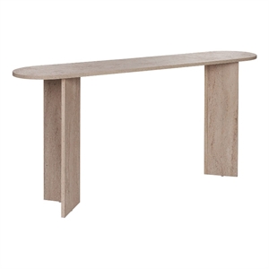 Pemberly Row Sideboard in Travertine Finish with Durable Particle Board