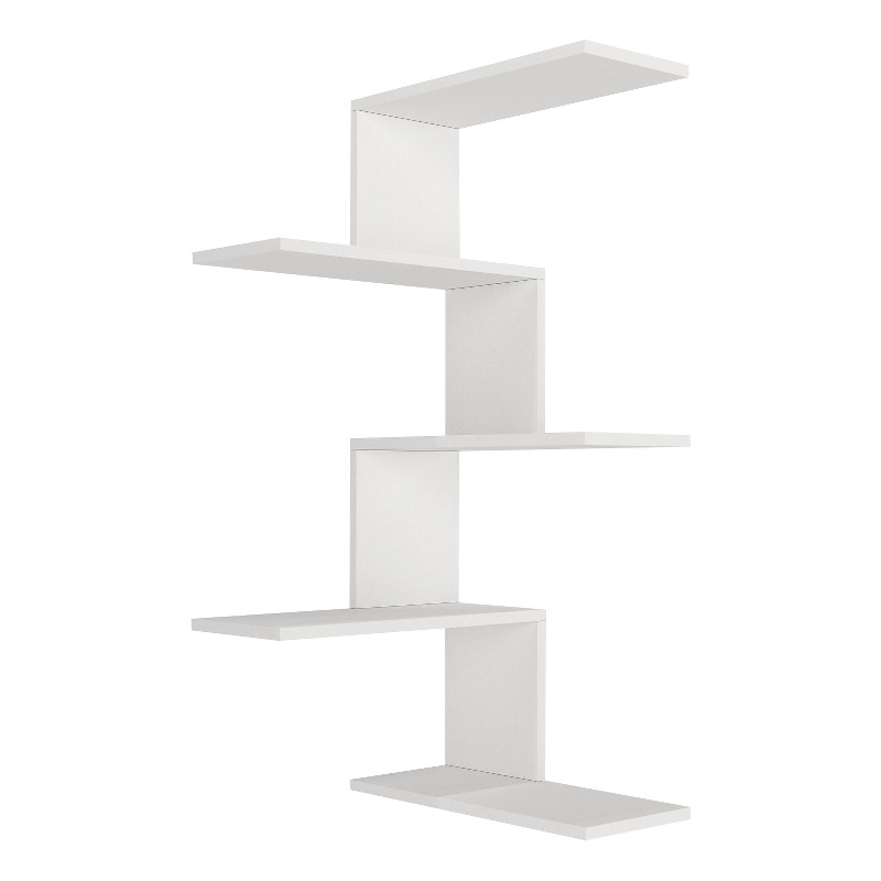 Pemberly Row Scandinavian Wall Shelf in Durable Particle Board