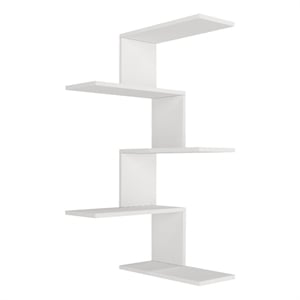 Pemberly Row Scandinavian Wall Shelf in Durable Particle Board