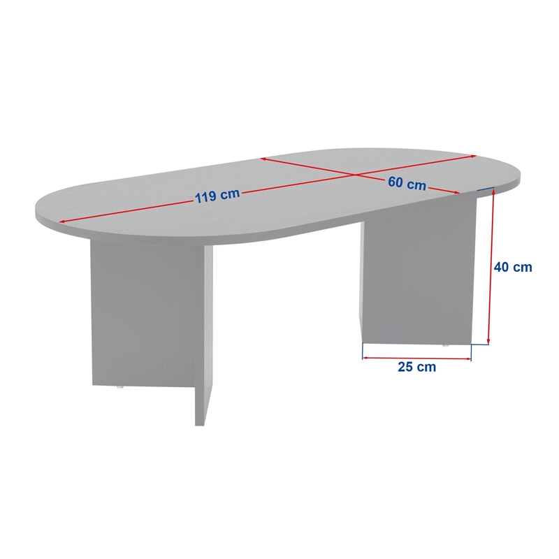 Pemberly Row Sable Coffee Table in Travertine Marble Finish