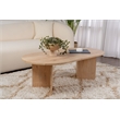 Pemberly Row Sable Coffee Table in Sapphire Oak Finish