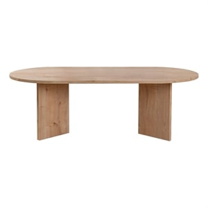 Pemberly Row Sable Coffee Table in Sapphire Oak Finish