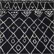 Pemberly Row Polyester Hypnose Soho Carpet in Black 140 x 190 cm