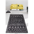 Pemberly Row Polyester Hypnose Soho Carpet in Black 140 x 190 cm