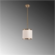 Pemberly Row Way 11615 Compact Metal Chandelier in Brass