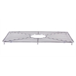 Pemberly Row Steel Sink Grid in Stainless Steel