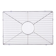 Pemberly Row Steel Sink Grid in Stainless Steel