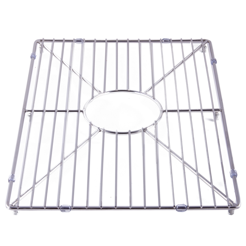 Pemberly Row Steel Sink Grid in Stainless Steel