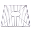 Pemberly Row Steel Sink Grid in Stainless Steel