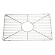 Pemberly Row Steel Sink Grid in Stainless Steel