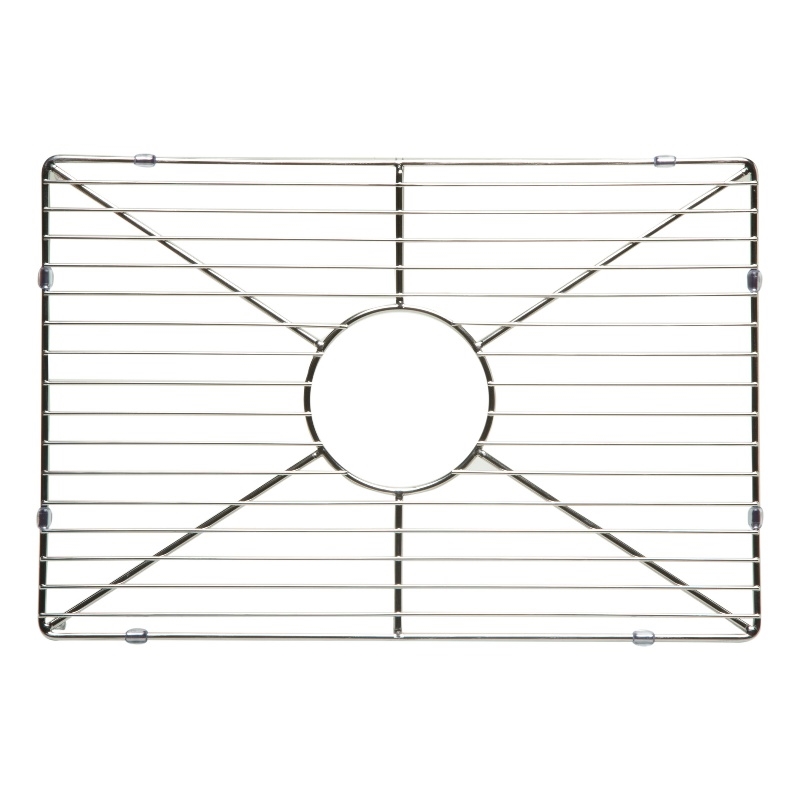 Pemberly Row Steel Sink Grid in Stainless Steel