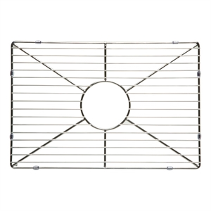 Pemberly Row Steel Sink Grid in Stainless Steel