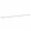 Pemberly Row MDF Wall Shelf Set in High Gloss White