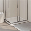 Pemberly Row ABS Shower Base Tray with Low Threshold in White
