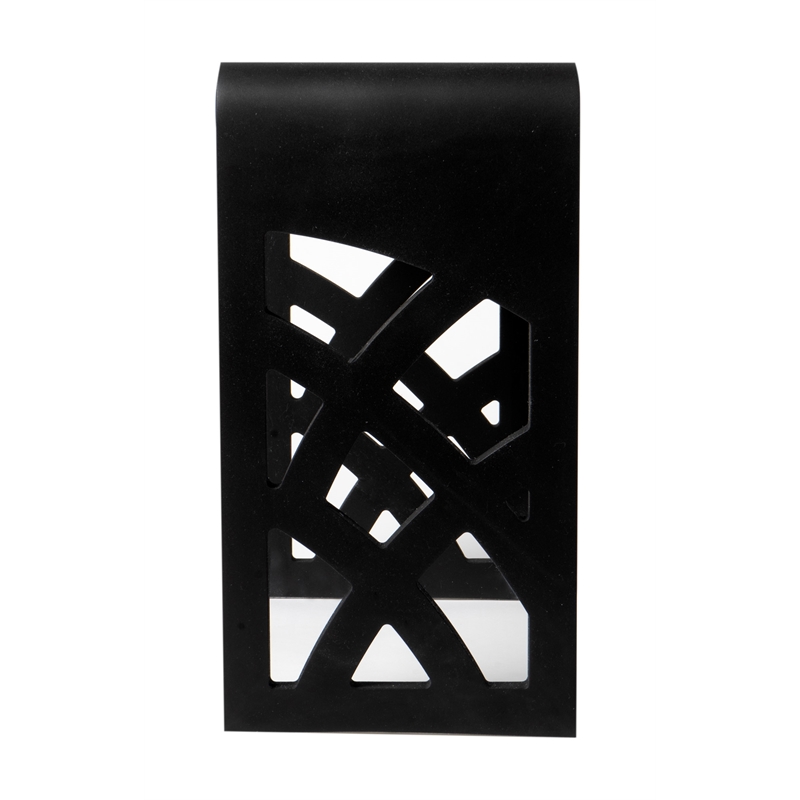 Pemberly Row Black Matte Resin Bathroom/Shower Stool with 330 lb Capacity