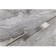 Pemberly Row 6-Drawer Veneer Wood Dresser with Faux Marble Finish in Gray