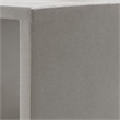 Pemberly Row Concrete Stone Modular Gray Cube End Table