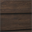 Pemberly Row 5-Drawer Veneer Wood Chest with Concrete Top in Gray