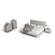 Pemberly Row Wood and Metal 3-Drawer Bedroom Dresser in Gray/Black