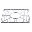 Pemberly Row Stainless Steel Sink Grid with Plastic Feet