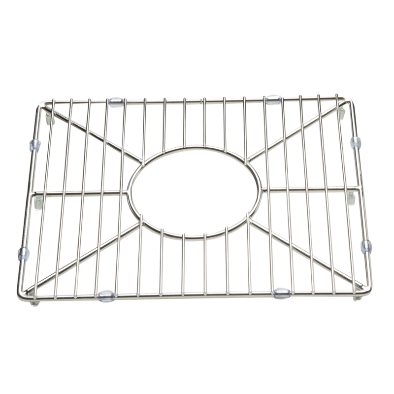 Pemberly Row Stainless Steel Sink Grid with Plastic Feet